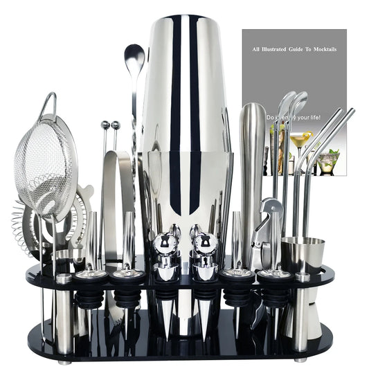 Boston Cocktail Shaker Bar Tools Wine Mixer Set