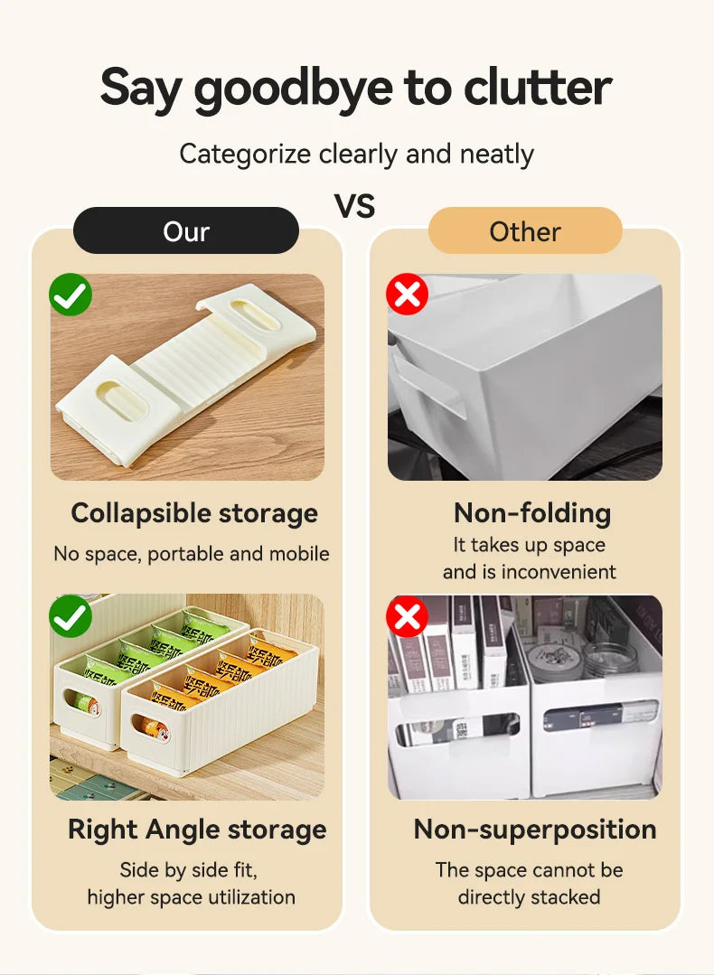 WORTHBUY Multifunctional Plastic Kitchen Storage