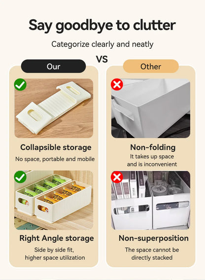 WORTHBUY Multifunctional Plastic Kitchen Storage