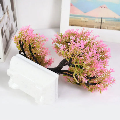 Artificial Plants Bonsai Small Tree Pot