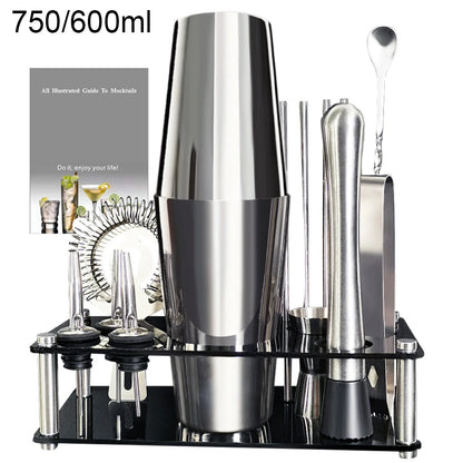 Boston Cocktail Shaker Bar Tools Wine Mixer Set