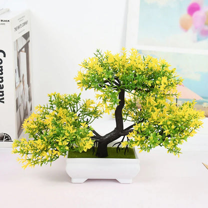 Artificial Plants Bonsai Small Tree Pot