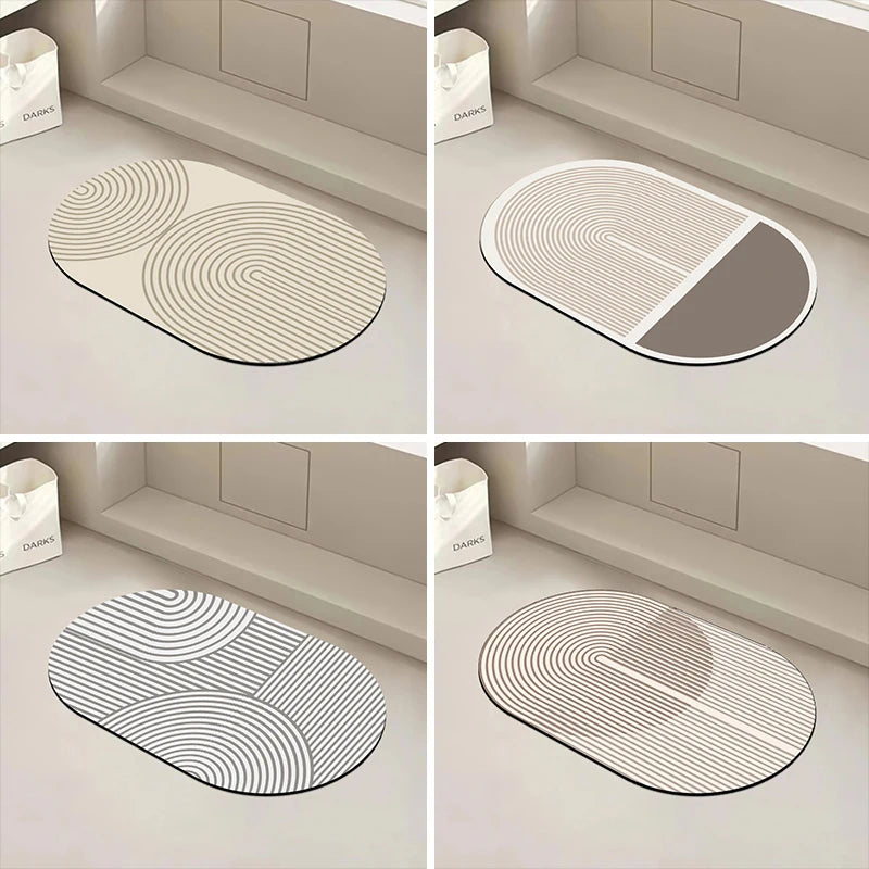 Super Absorbent Kitchen Floor Mat Long Diatomite Kitchen