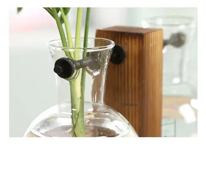 Creative Glass Desktop Planter Bulb Vase