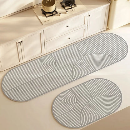 Super Absorbent Kitchen Floor Mat Long Diatomite Kitchen