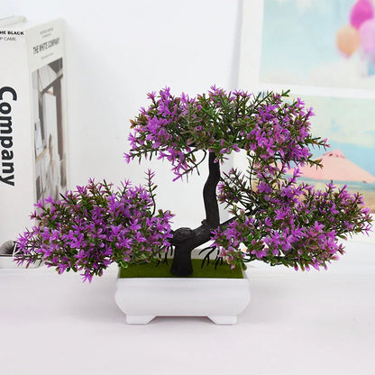 Artificial Plants Bonsai Small Tree Pot