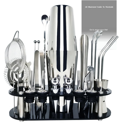 Boston Cocktail Shaker Bar Tools Wine Mixer Set