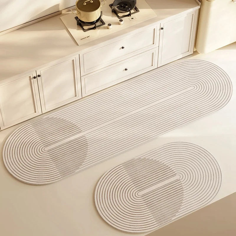 Super Absorbent Kitchen Floor Mat Long Diatomite Kitchen