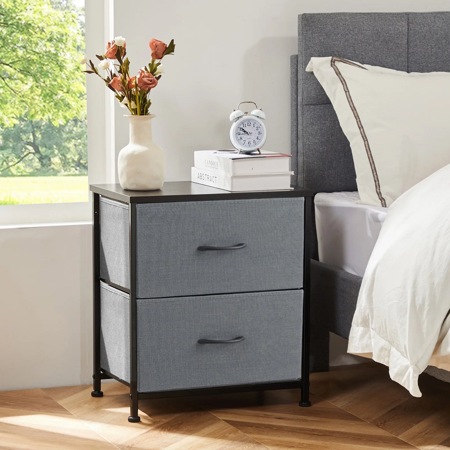 Drawers Bedside Sofa Table With Storage Closet