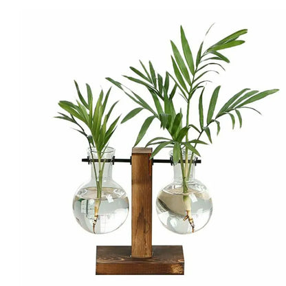 Creative Glass Desktop Planter Bulb Vase