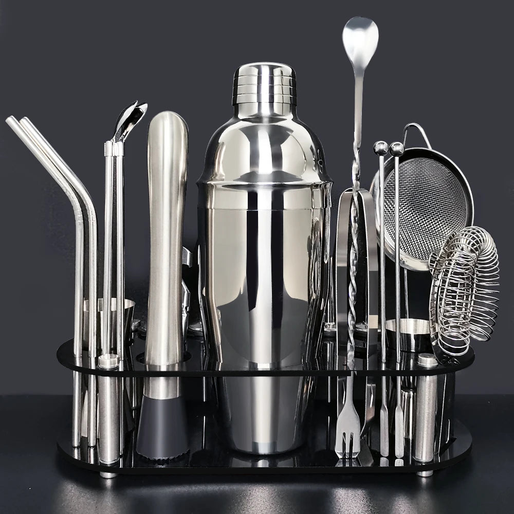 Boston Cocktail Shaker Bar Tools Wine Mixer Set