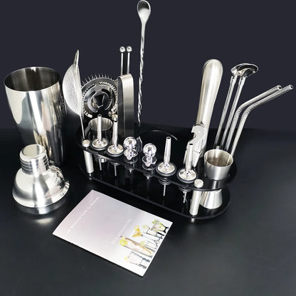 Boston Cocktail Shaker Bar Tools Wine Mixer Set