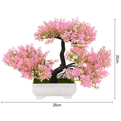 Artificial Plants Bonsai Small Tree Pot